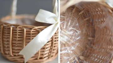 KOSZYK WIELKANOCNY DO ŚWIĘCONKI KOSZYCZEK NA JAJKA PISANKI KOSZ + GRATIS ==