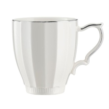 Kubek porcelanowy 300 ml TEO platyna VILLA ITALIA
