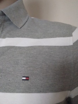 TOMMY HILFIGER KOSZULKA POLO MĘSKA r. S BAWEŁNA