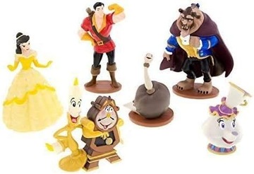 Bella Piękna i Bestia 8 Postaci Gaston Disney Figurki