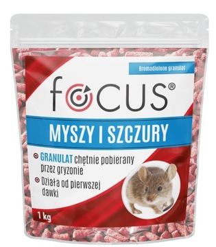 Focus Trutka na myszy i szczury GRANULAT 1 kg