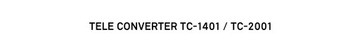Телеконвертер SIGMA TC-1401 | Канон |