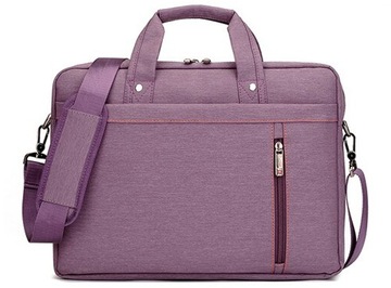 WROCŁAW Torba Burnur na laptopa 15,6 fioletowy
