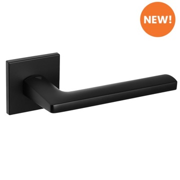 VDS Klamka drzwiowa Cruz Fit R67F czarna kwadratowa 49-0400
