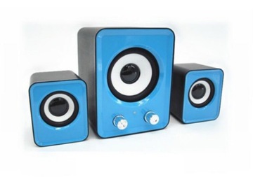 КОМПЛЕКТ ДИНАМИКОВ ДЛЯ КОМПЬЮТЕРА 3 в 1, 6 Вт USB