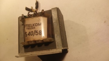 TS 40/58 Трансформатор 18В и 20В 0,6A и 1,5A