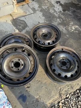 4× DISK OCELOVÝ FIAT OE 7.0" X 16" 5X108