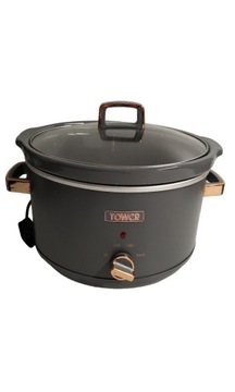 WOLNOWAR TOWER T16043 SLOW COOKER SZARY 6,5L ANG.