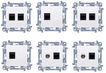 ОДИНАРНАЯ РАМКА БЕЛАЯ - CR1/11 SIMON 10