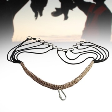 Smycz do wabienia kaczek Paracord Outdoor Bird Dove Strap Smycz do wabienia zwierząt