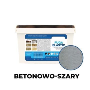 Fuga szara żywiczna Drobnoziarnista 25kg 3 - 8 mm