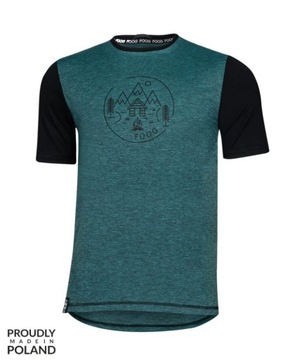 Męski T-shirt rowerowy Foog RAMBLE sea green XL