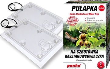 Pułapka lep na szrotówka 2 szt. chroń kasztanowce