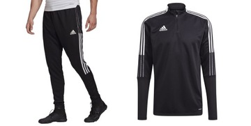 ADIDAS DRES KOMPLETNY TIRO 21 SPODNIE+BLUZA r.2XL