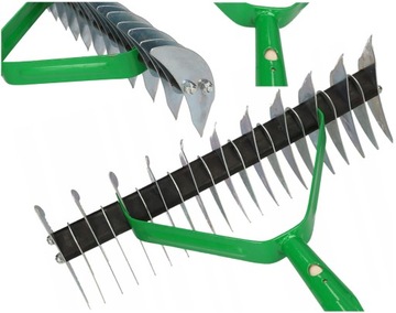 AERATOR WERTYKULATOR OGRODOWY DWUSTRONNY 36cm
