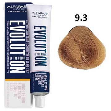 ALFAPARF EVOLUTION OF THE COLOR PROFESJONALNA FARBA DO WŁOSÓW 9.3 60ML