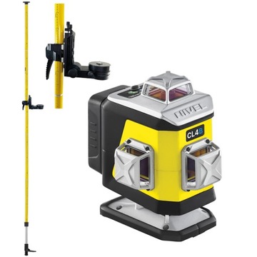 Nivel System laser krzyżowy CL4B + tyczka LP36