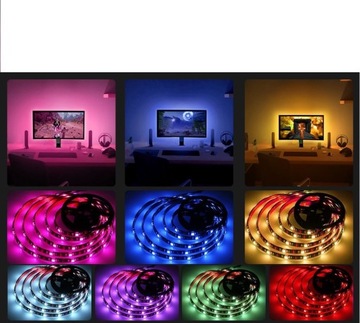 LED STRIP 5050 RGB TV USB BLUETOOTH 2м
