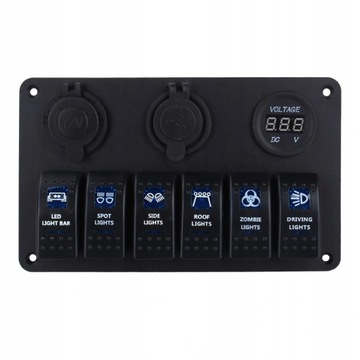 Панель клавишного переключателя USB