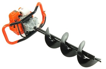 БЕНЗИНОВАЯ БУРОВАЯ УСТАНОВКА БЕНЗИНОВЫЙ ШНЕК ДЛЯ ПОЧВЕННЫХ БУРОВ x 3 +