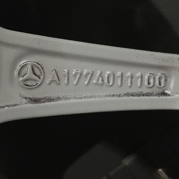 4× DISK HLINÍK MERCEDES-BENZ OE A1774011100 6.5" X 16" 5X112 ET 44