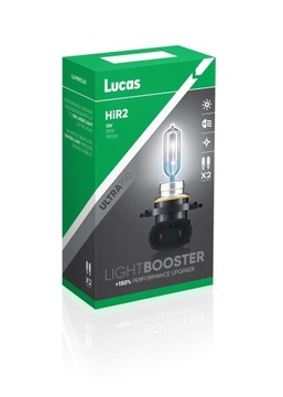 ŻARÓWKI LUCAS LIGHT BOOSTER ULTRA +150% HiR2 12V