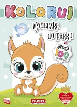 Kolekcja 100 KOLORUJ kolorowanka WYCIECZKA DO PARK