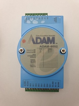 Модуль ввода-вывода * 8x DI 8x DO * ADVANTECH ADAM-6052 RJ45