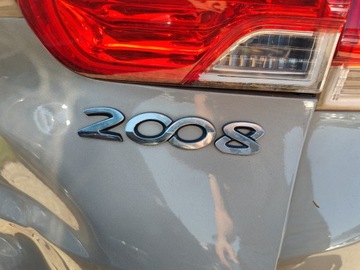 LOGO ZNAK NÁPIS KRYT KUFRU PEUGEOT 2008 I 13-19