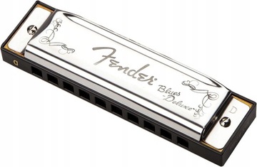 Blues Deluxe Harmonica - Klucz D