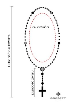 RÓŻANIEC MĘSKI CRISTOFORO OD BRASETTI JEWELS