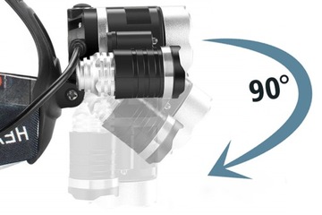 МОЩНЫЙ СВЕТОДИОДНЫЙ ФОНАР С БАТАРЕЙКАМИ ЗУМА