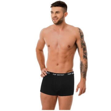 TOP SECRET Хлопковые мужские трусы-боксеры, 4 пары, размер L