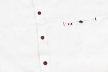 РУБАШКА МУЖСКАЯ ЛЬНЯНАЯ, БЕЛАЯ ХЛОПКОВАЯ, ВОРОТНИК СТОЙКА, РАЗМЕР 39/40