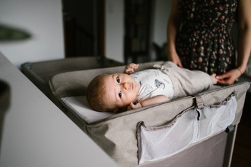 Дорожная кроватка 3в1 + аксессуары BLISSY серый