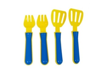 Набор пластиковой посуды «Маленькие кастрюли шеф-повара»