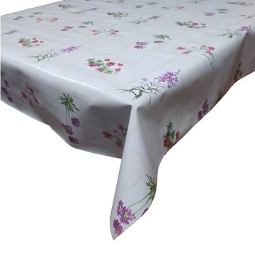 CERATA OBRUS łąka kwiatów szer. 140 cm