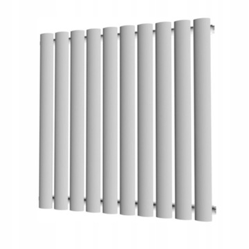 mały grzejnik pion Rene 60 x 64 biały grafit 470 W