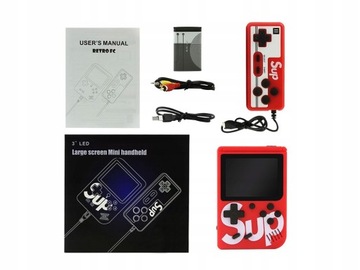 Мини-портативная ретро-консоль Gameboy 400 с играми + ТВ-панель