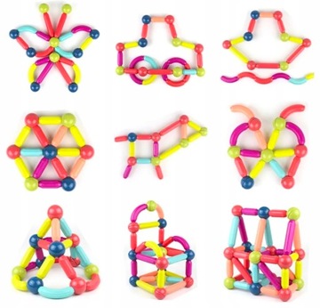 Набор PUZZLE BLOCKS Magnetic 64 шт.