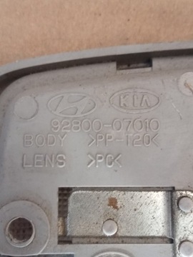 KIA PICANTO 04-10 LAMPA POLSTROVÁNÍ 92800-07010