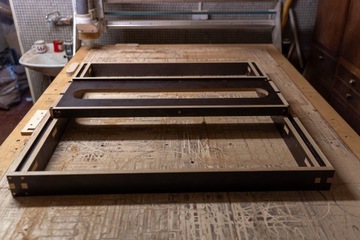 Направляющая для строгального станка по дереву 100х100см.