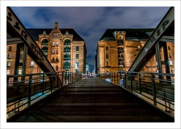 Плакат для домашнего декора Воздушный шар 70х50 К43