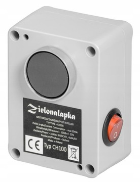 Садовый отпугиватель для куниц, лис, крыс, мышей на батарейках, водонепроницаемый.