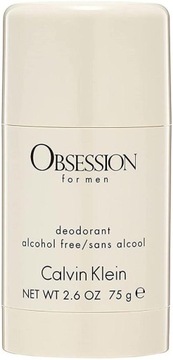 CALVIN KLEIN Obsession for Men dezodorant sztyft