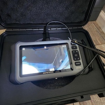 Промышленный эндоскоп DS700TL с тройной линзой и 7-дюймовым IPS-экраном