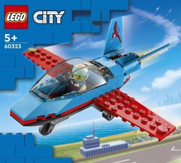 LEGO CITY 60323 Трюки на самолете 5+