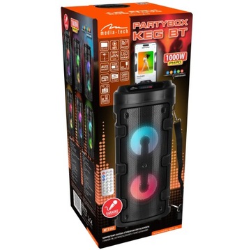 Динамик КОЛОНКА 1000 Вт БЕСПРОВОДНОЙ БУМБОКС USB MP3 КАРАОКЕ РАДИО FM