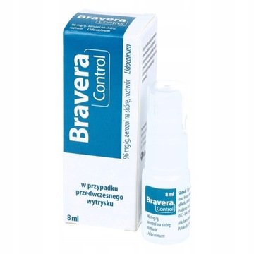 BRAVERA Control na przedwczesny wytrysk 8 ml