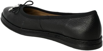 Балетки Ryłko 1MLS2-UW9F Черный Натуральная Кожа
